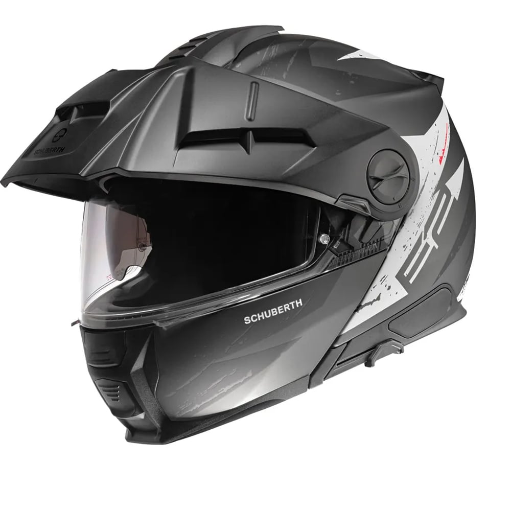 Schuberth E2 Explorer Grau Klapphelm Größe L