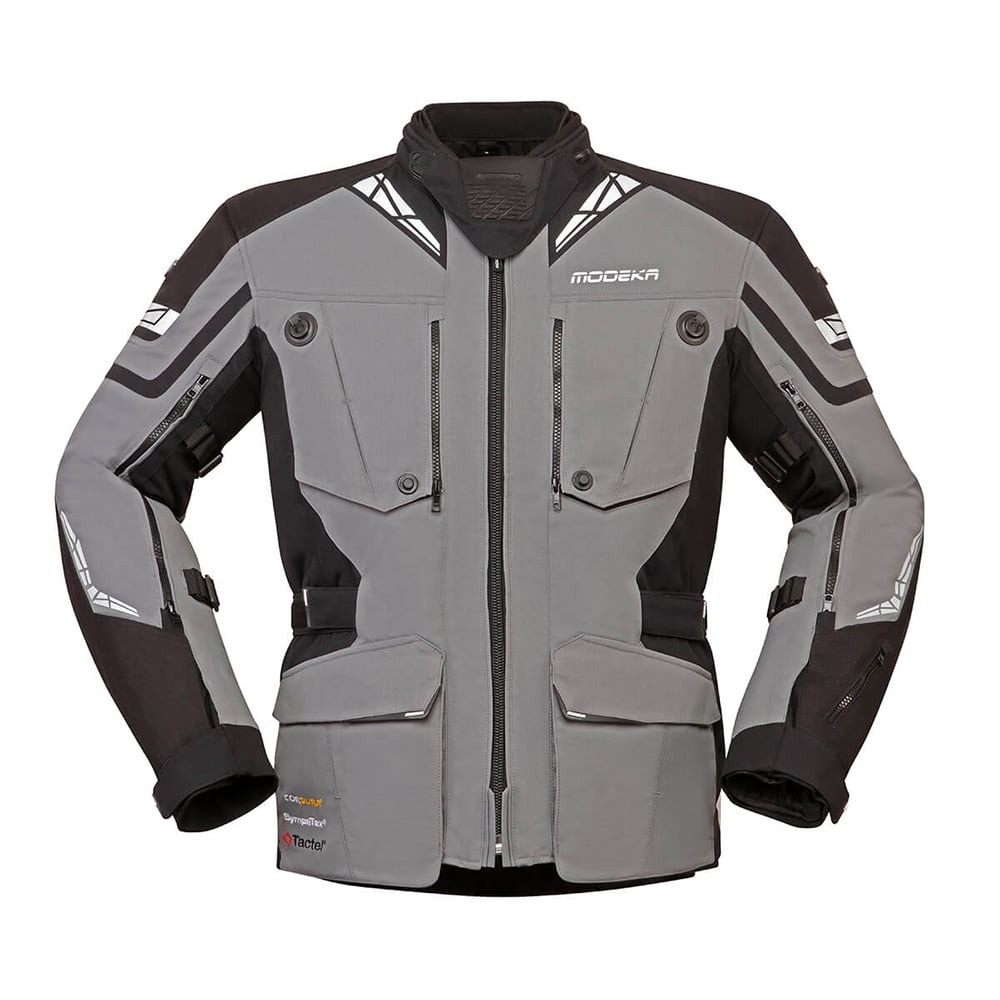 Modeka Panamericana II Jacket Grey Black Größe 3XL