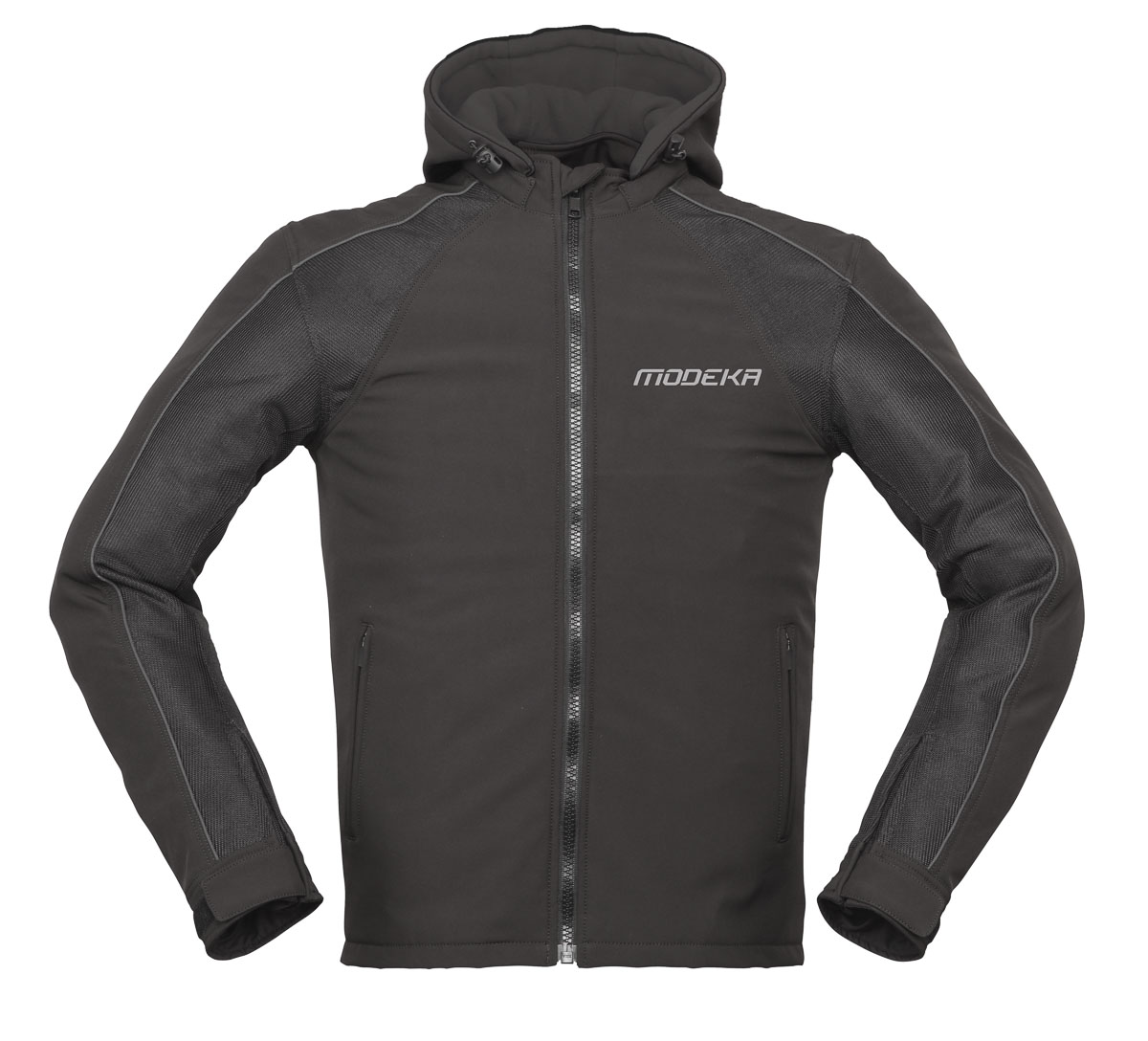 Modeka Chuck Air Schwarz Jacke Größe M