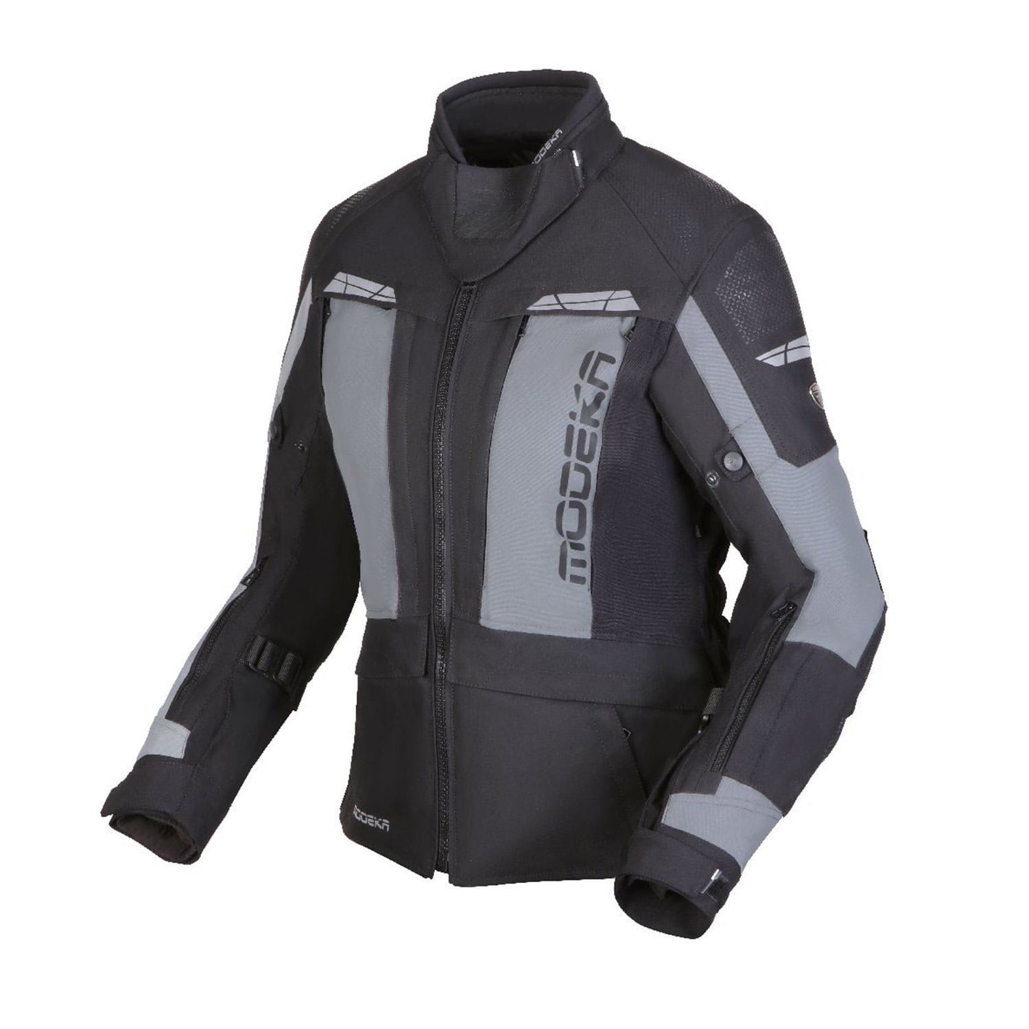 Modeka Hydron Lady Jacket Black Grey Größe 36