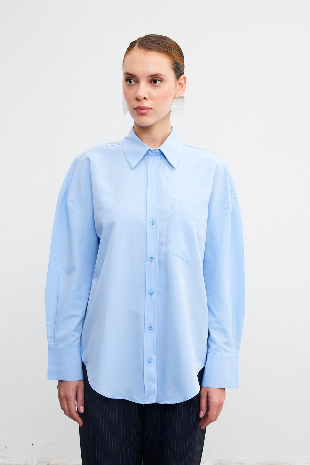 VATKALI Oxford oversize shirt