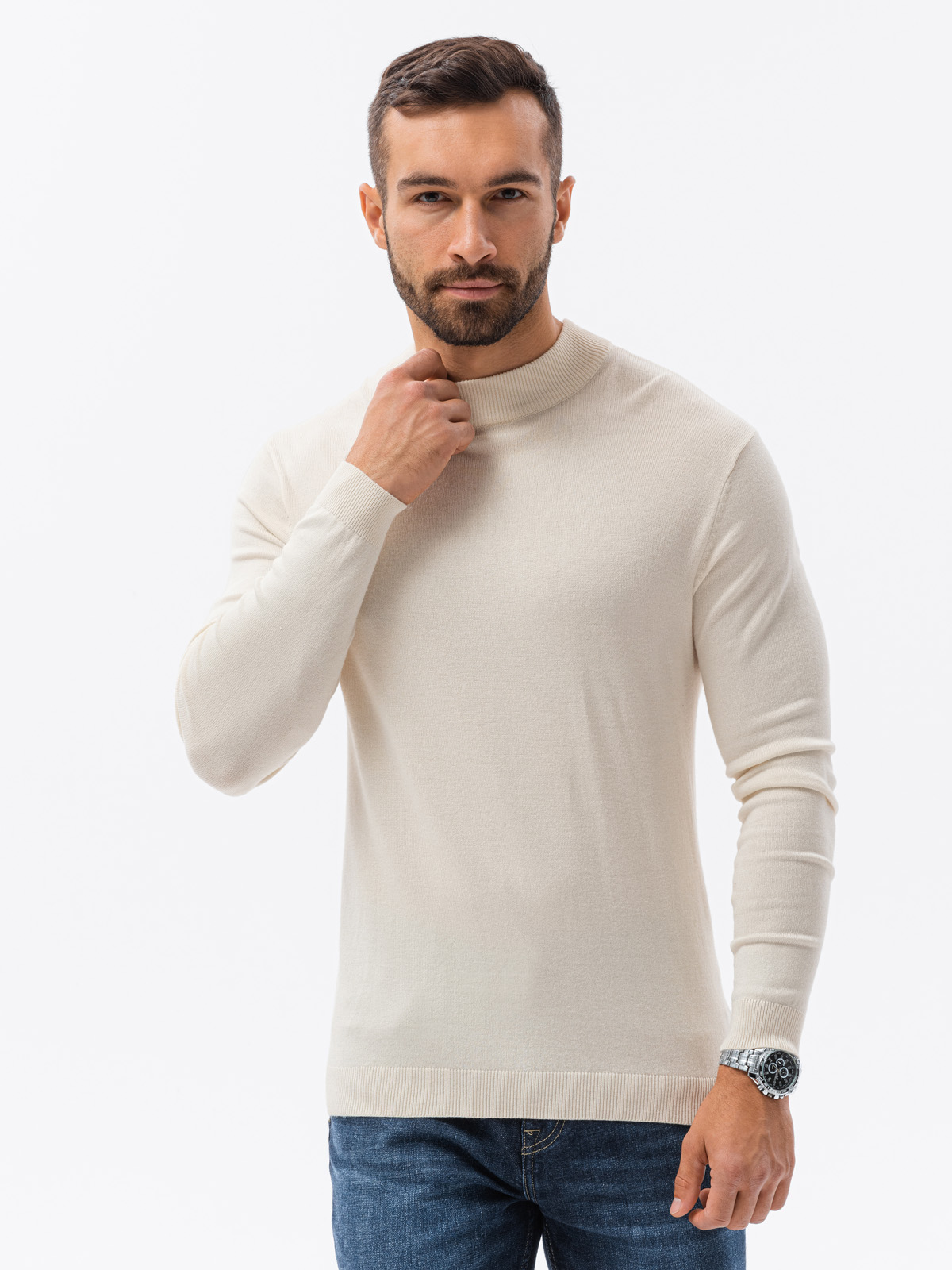 Herren Pullover Ombre