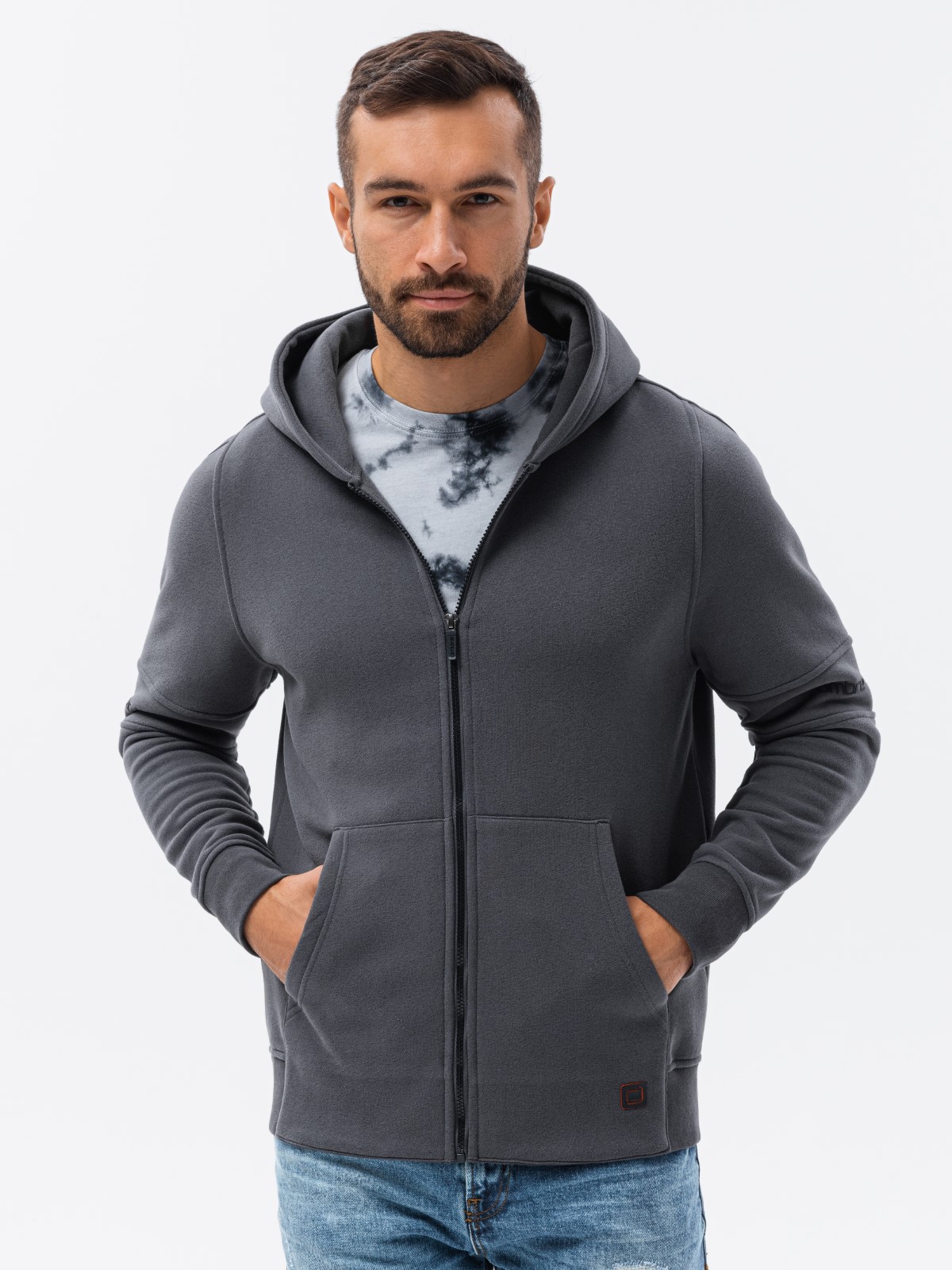 Herren-Pullover Ombre