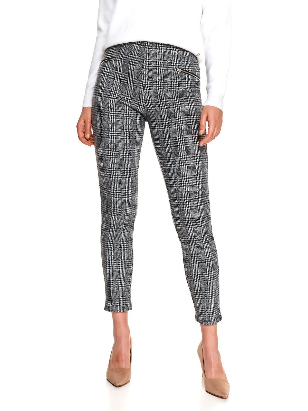 Damen Hose Top Secret Patterned