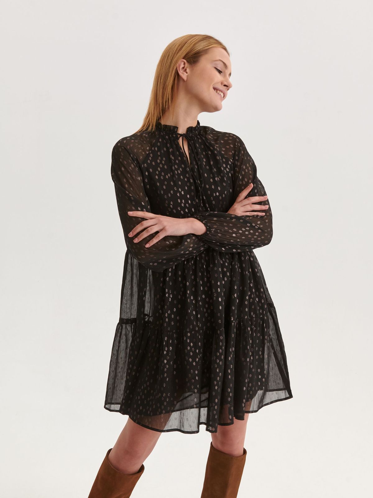 Damen Kleid Top Secret Patterned
