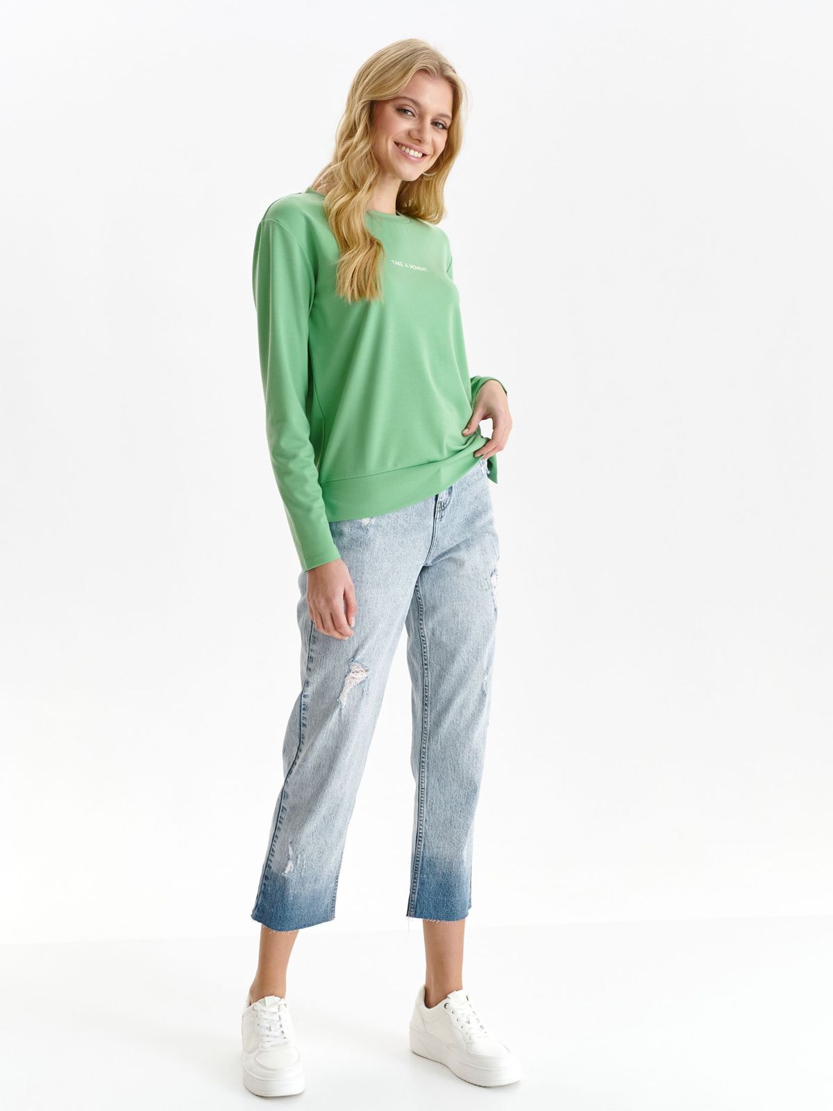 Damen Pullover Top Secret Green