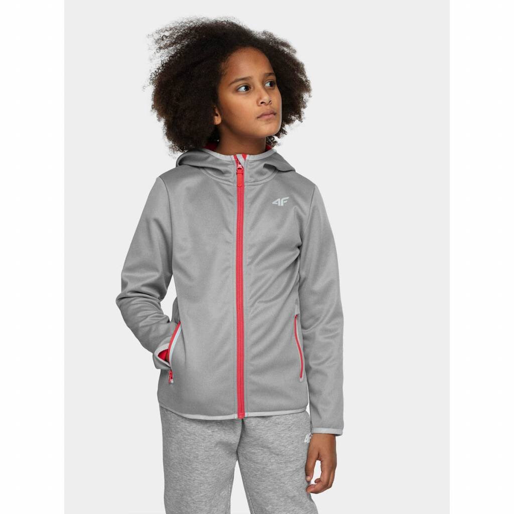 Girls' softshell jacket 4F