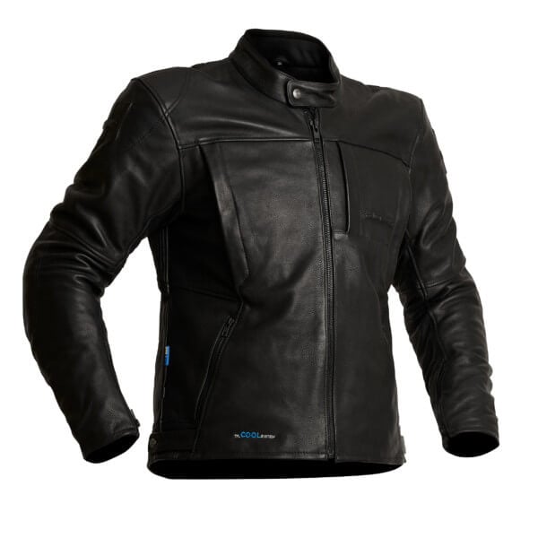 Halvarssons Leather Racken Schwarz Jacke Größe 60