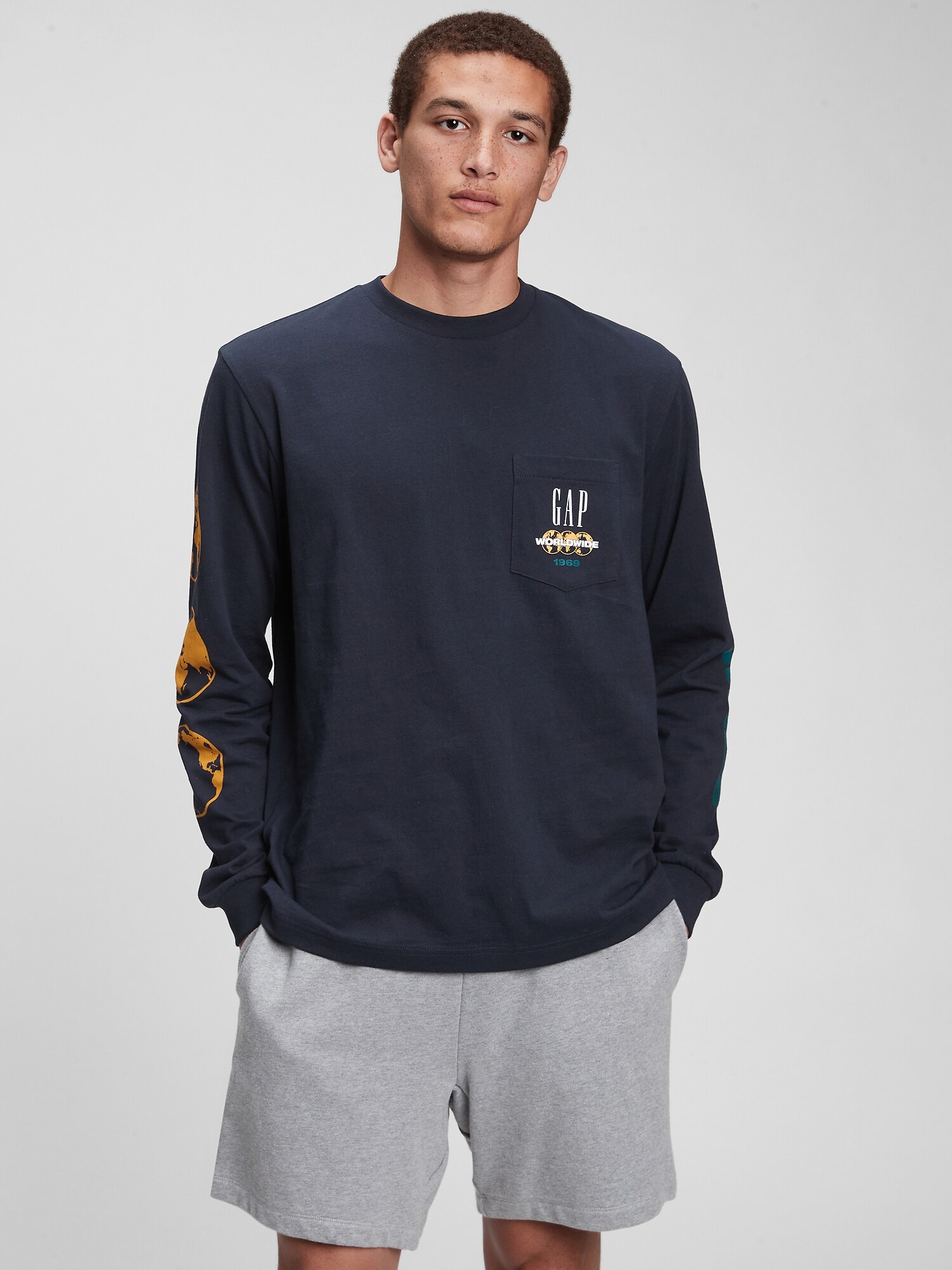 GAP T-shirt logo pocket - Men