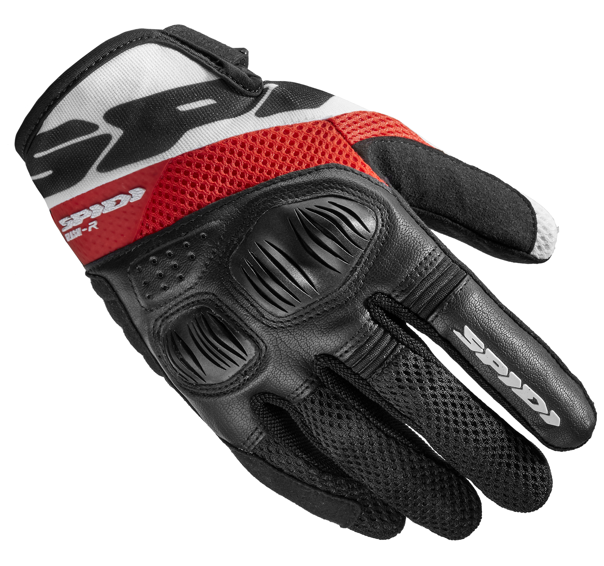 Spidi Flash-R Evo Lady Rot Handschuhe Größe S