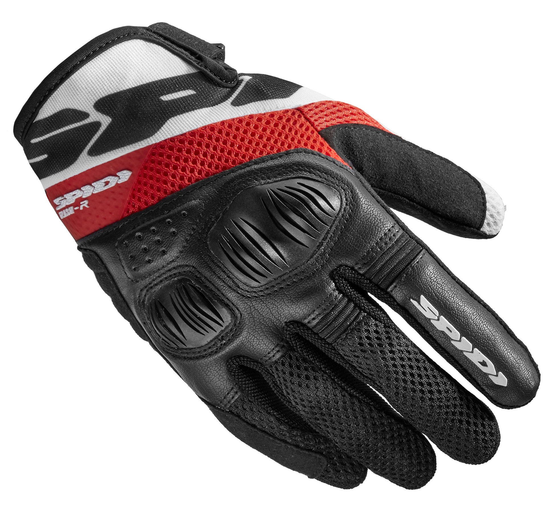 Spidi Flash-R Evo Lady Rot Handschuhe Größe M