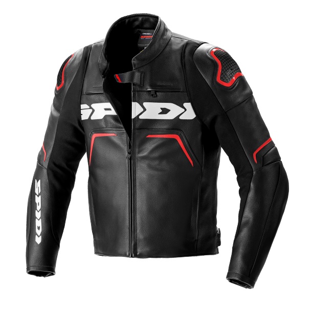 Spidi Evorider 2 Rot CE Jacke Größe 48