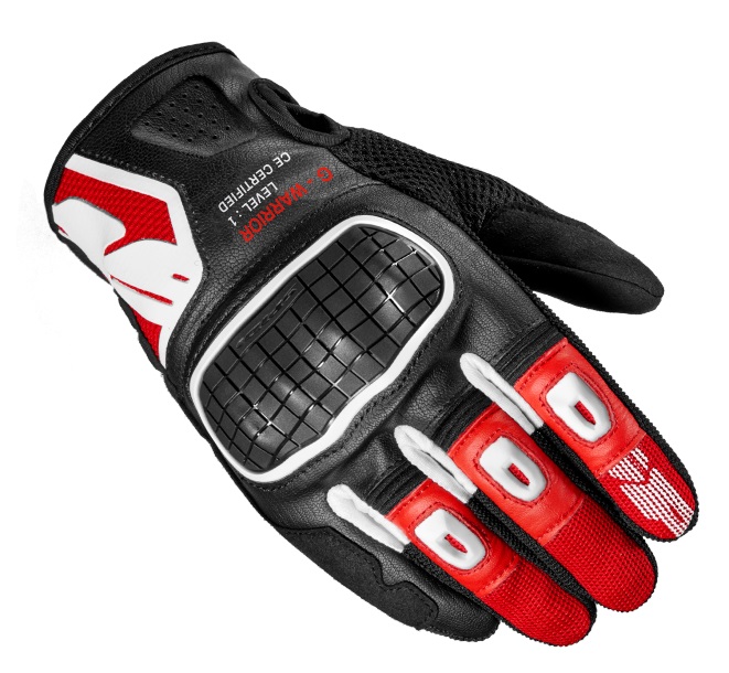 Spidi G-Warrior Rot Handschuhe Größe S