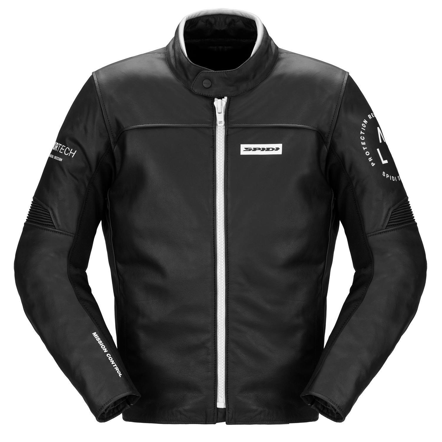 Spidi Genesis Jacket Black White Größe 52