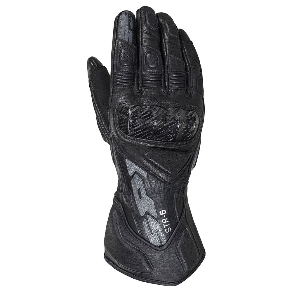 Spidi Str-6 Schwarz Handschuhe Größe M