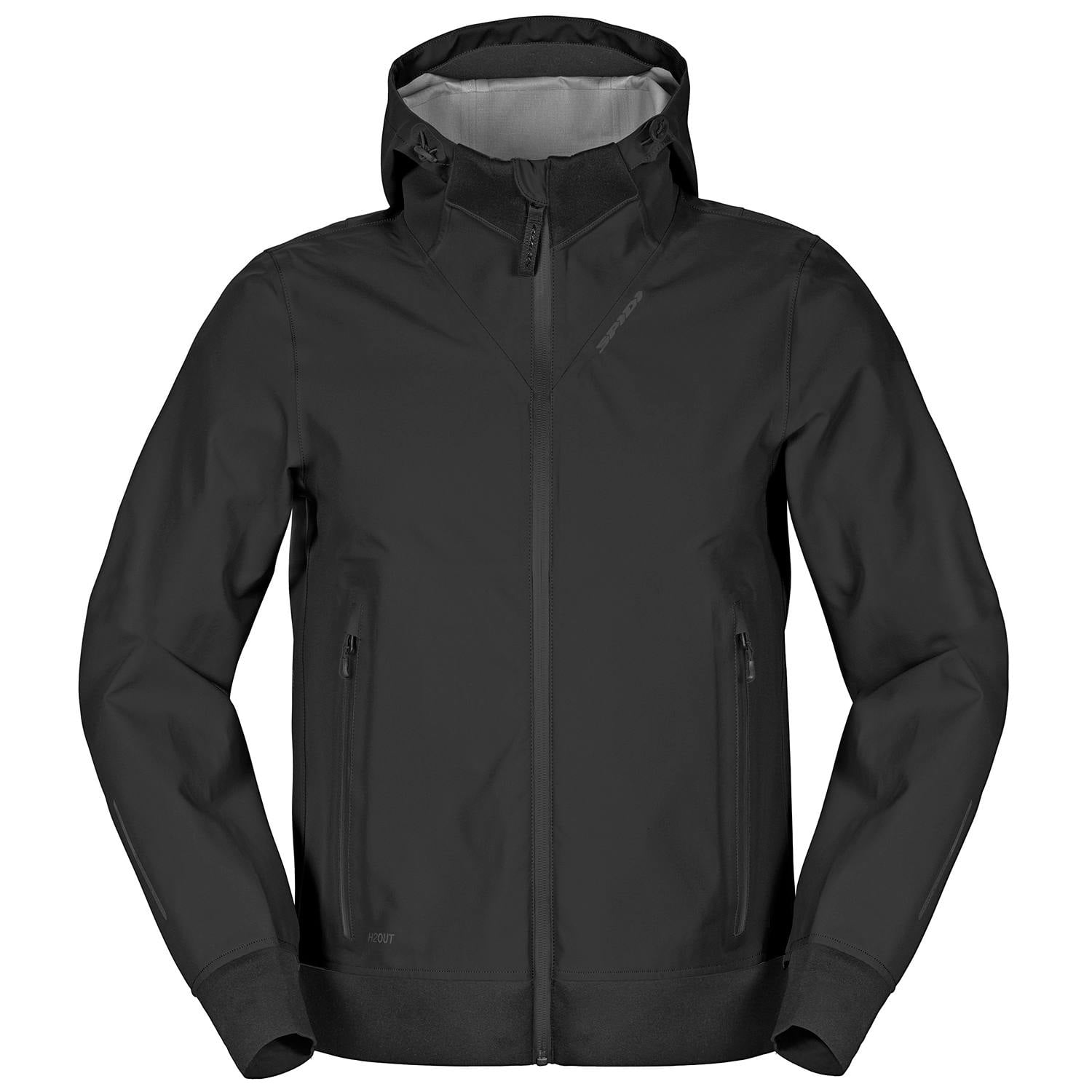 Spidi Hoodie Shell Jacket Black Größe M