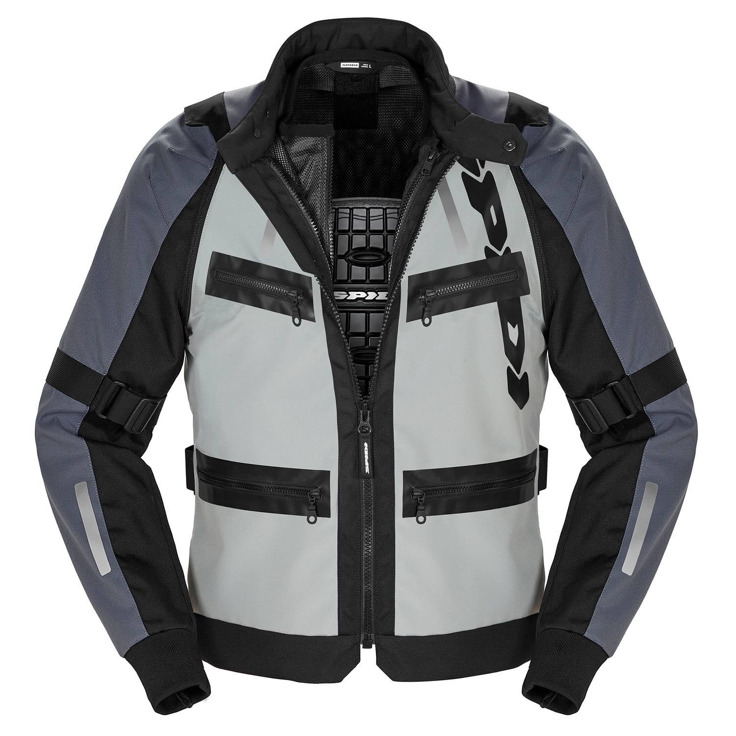 Spidi Enduro Pro Jacket Black Grey Größe L