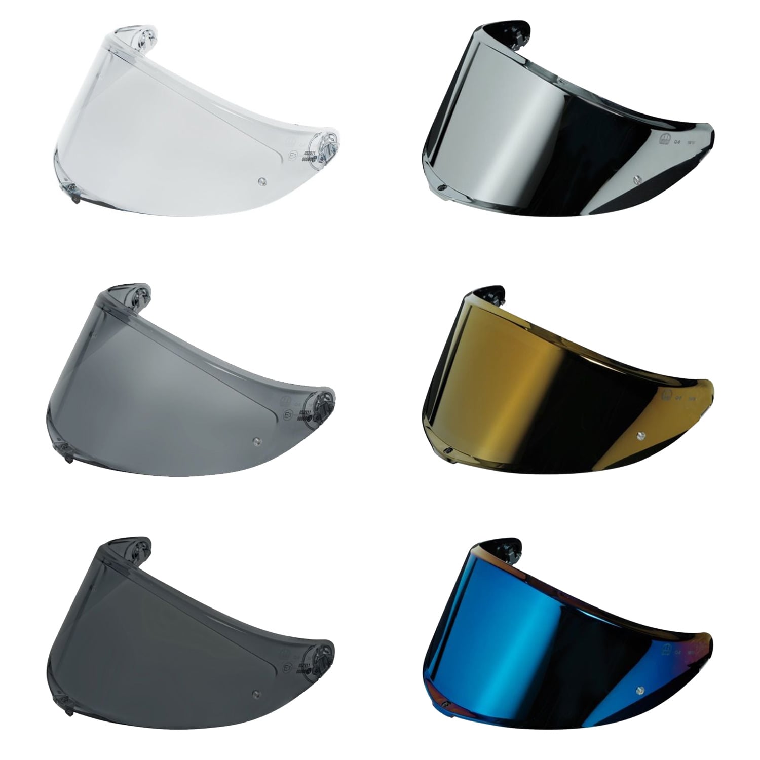 AGV K6 Visor Größe