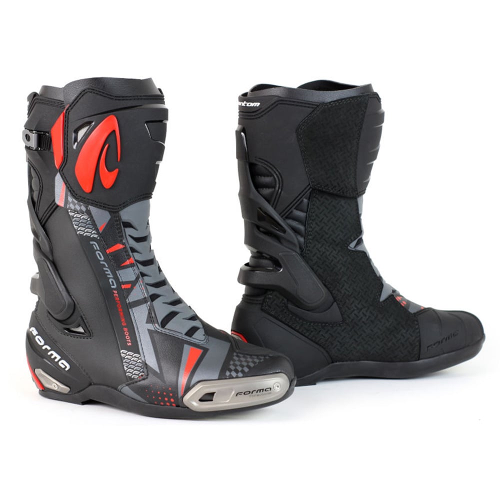 Forma Phantom Schwarz Rot Stiefel Größe 41