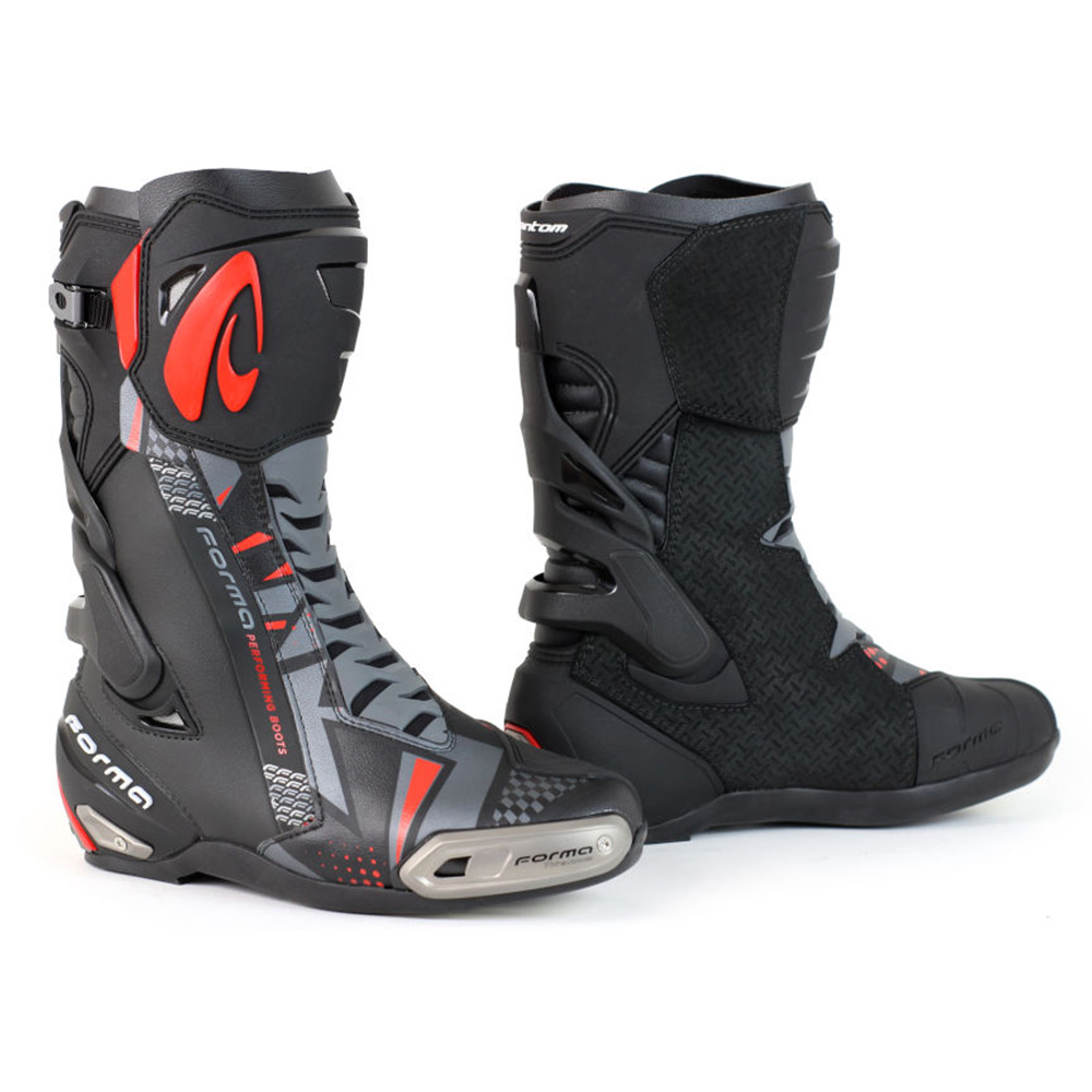 Forma Phantom Schwarz Rot Stiefel Größe 42