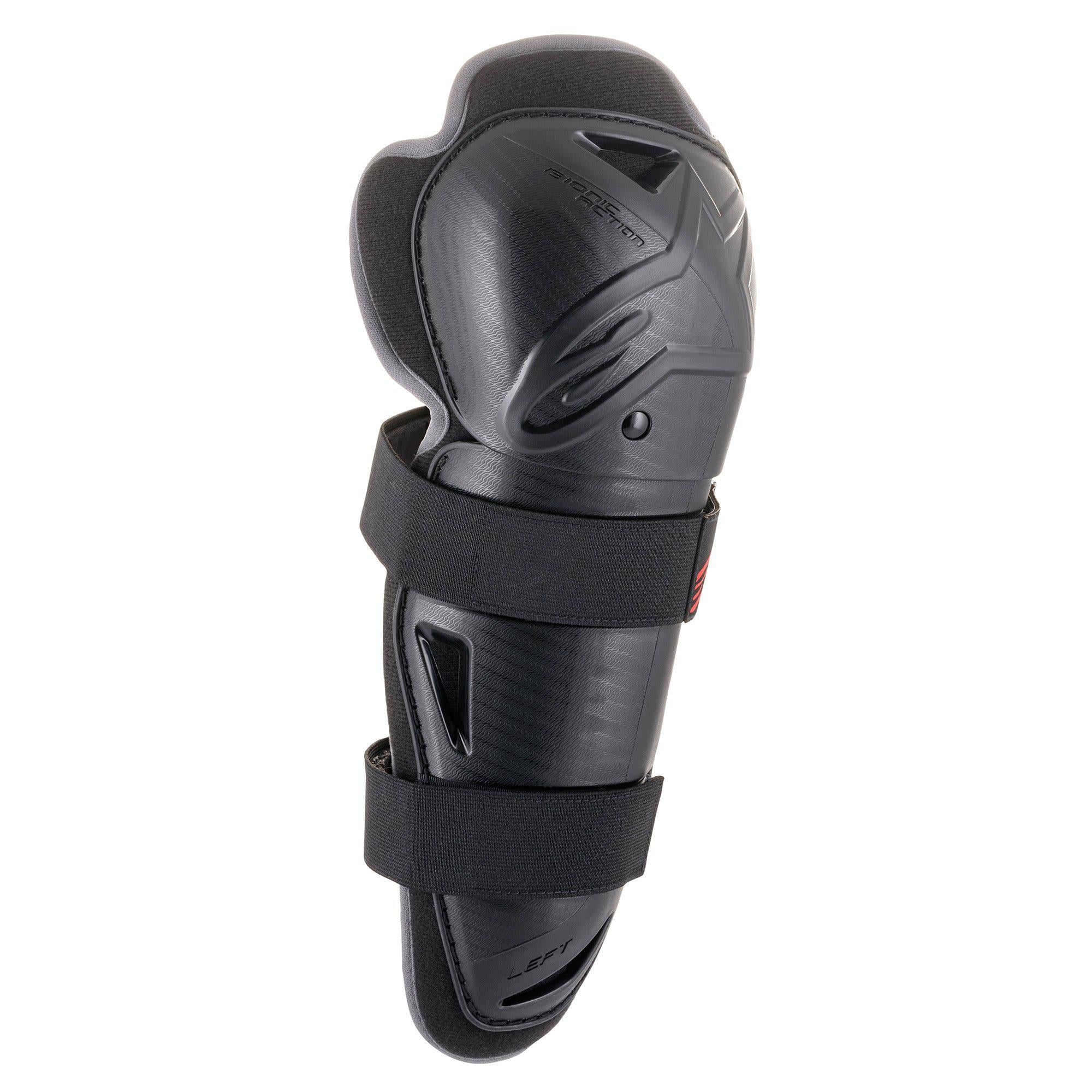 Alpinestars Bionic Action Knie Schwarz Rot Größe