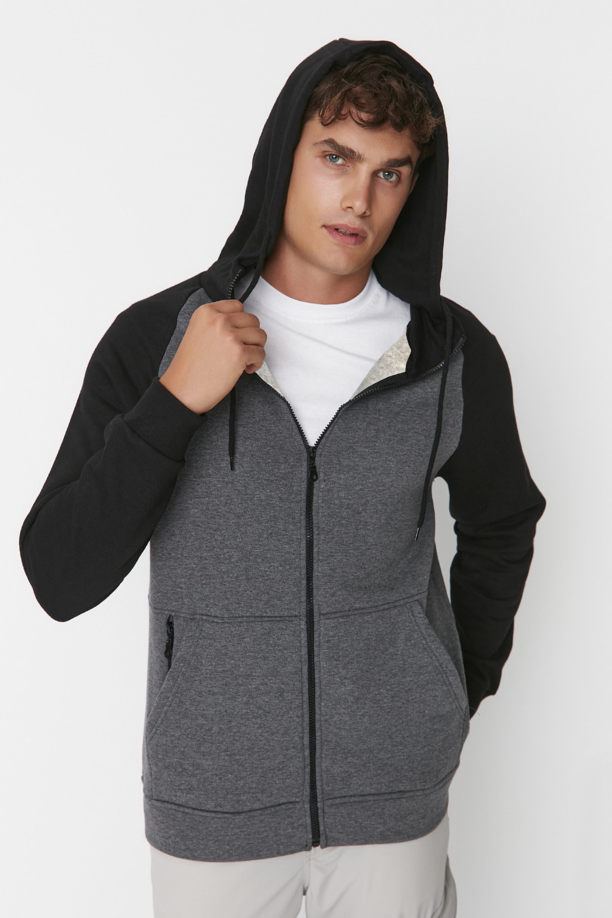 Herren Hoodie Trendyol Basic