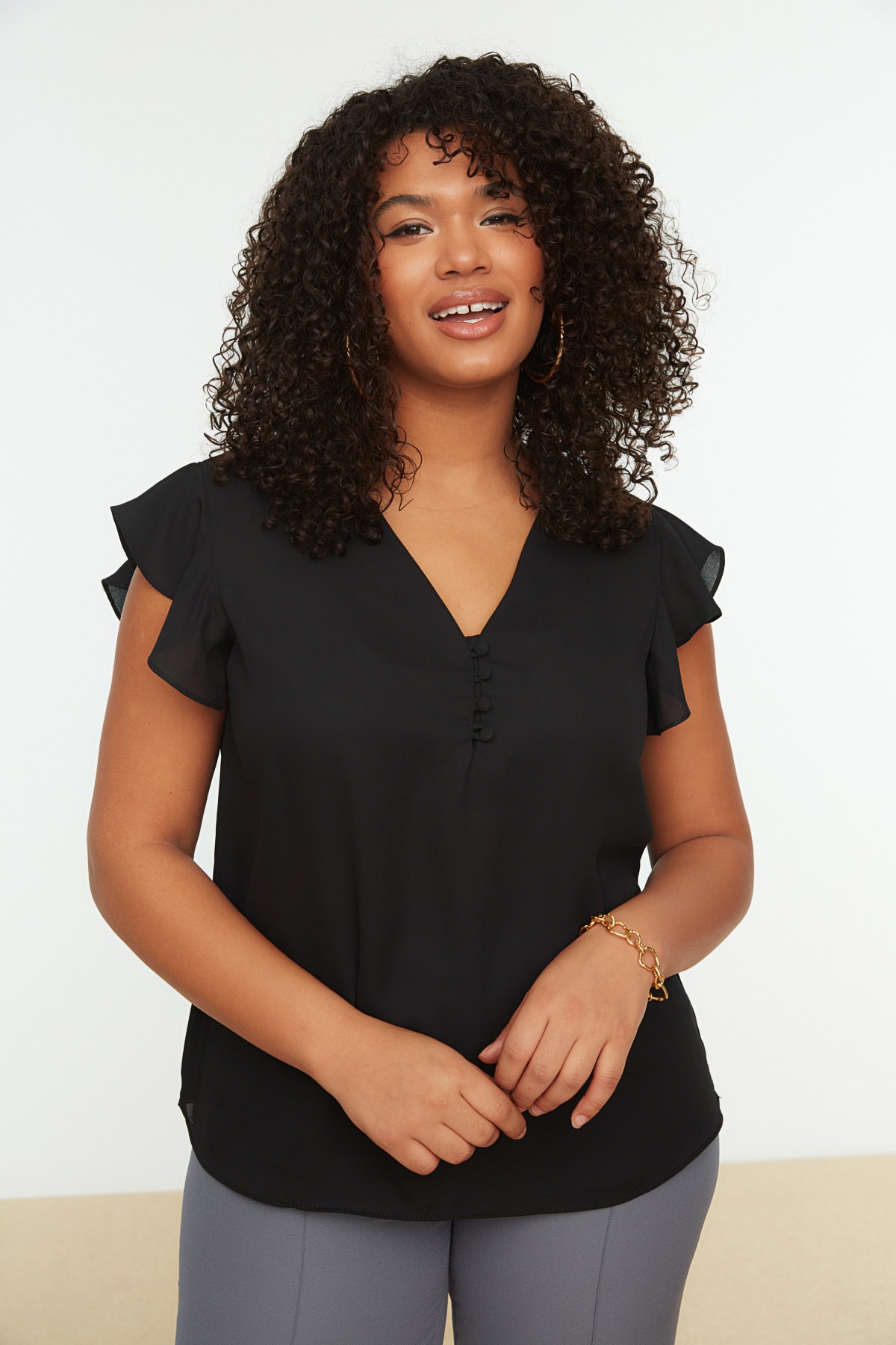 Damen Bluse Trendyol