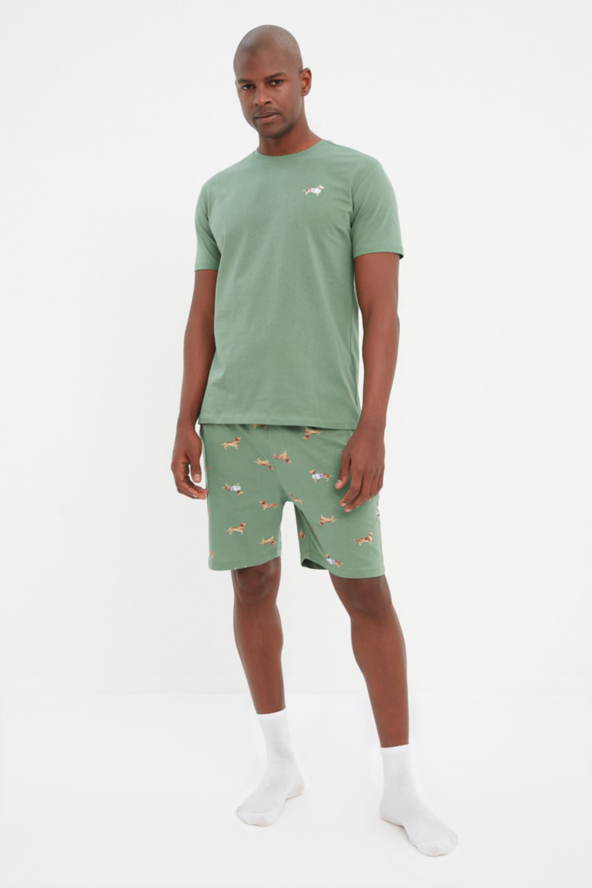 Herren Pyjama Set Trendyol Pattern