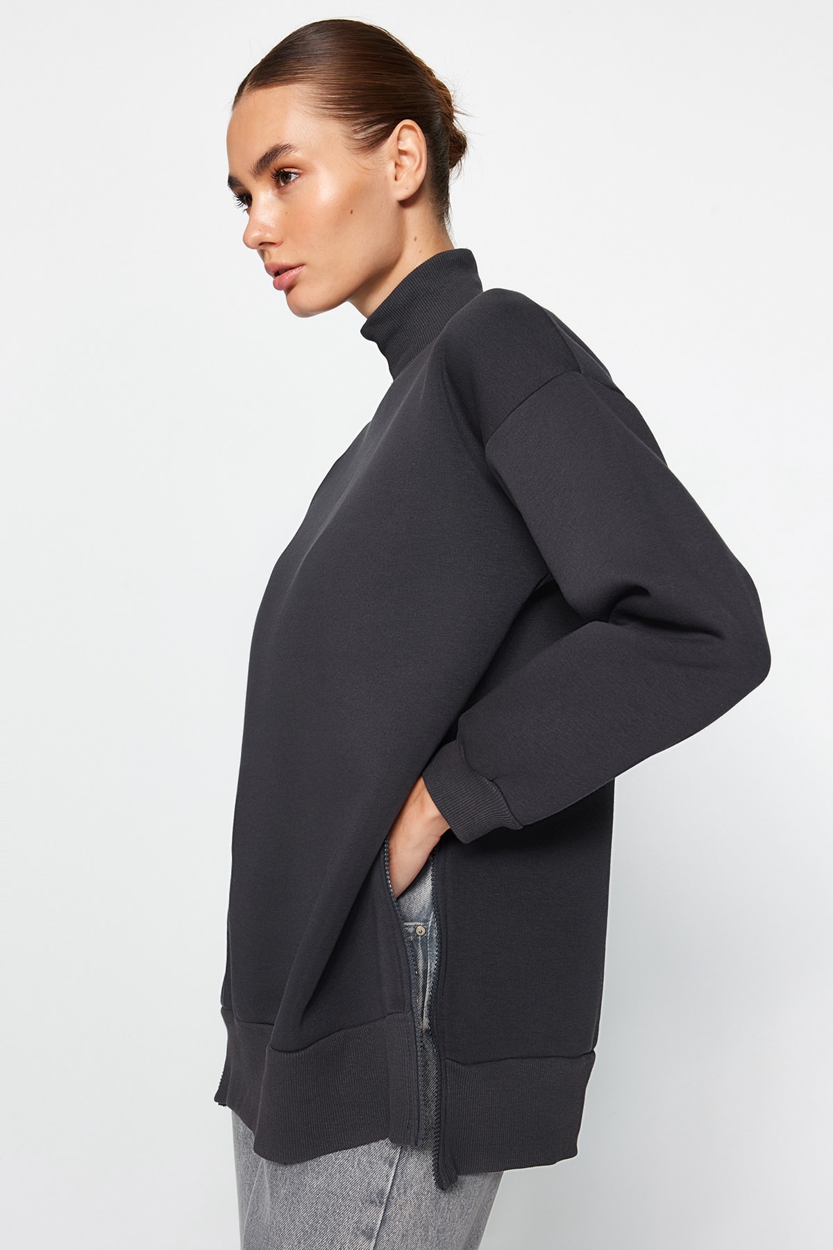 Damen Sweatshirt Trendyol