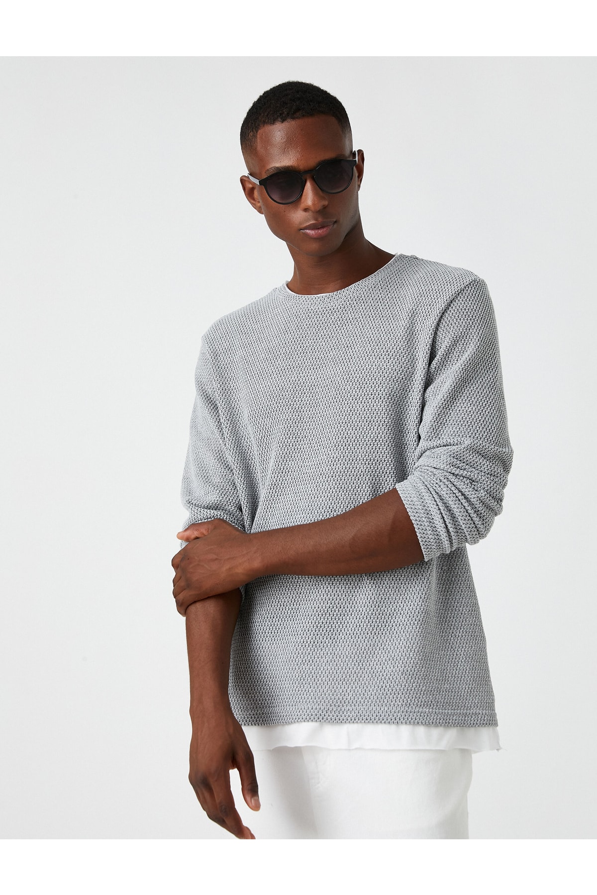 Koton Crew Neck Basic Sweater
