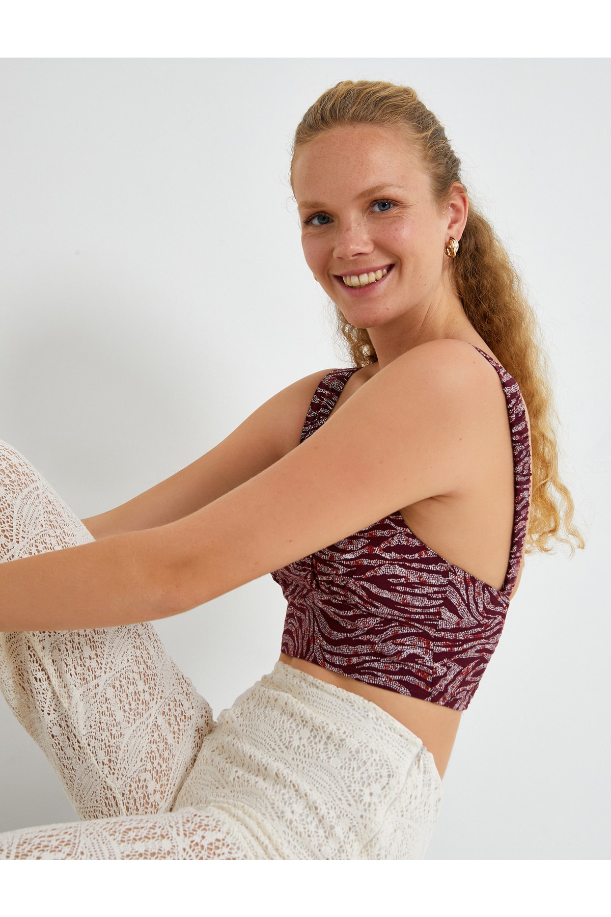 Koton Strapless Crop Undershirt
