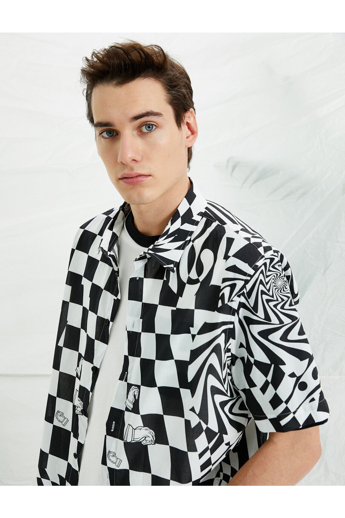Herren Hemd Koton Patterned
