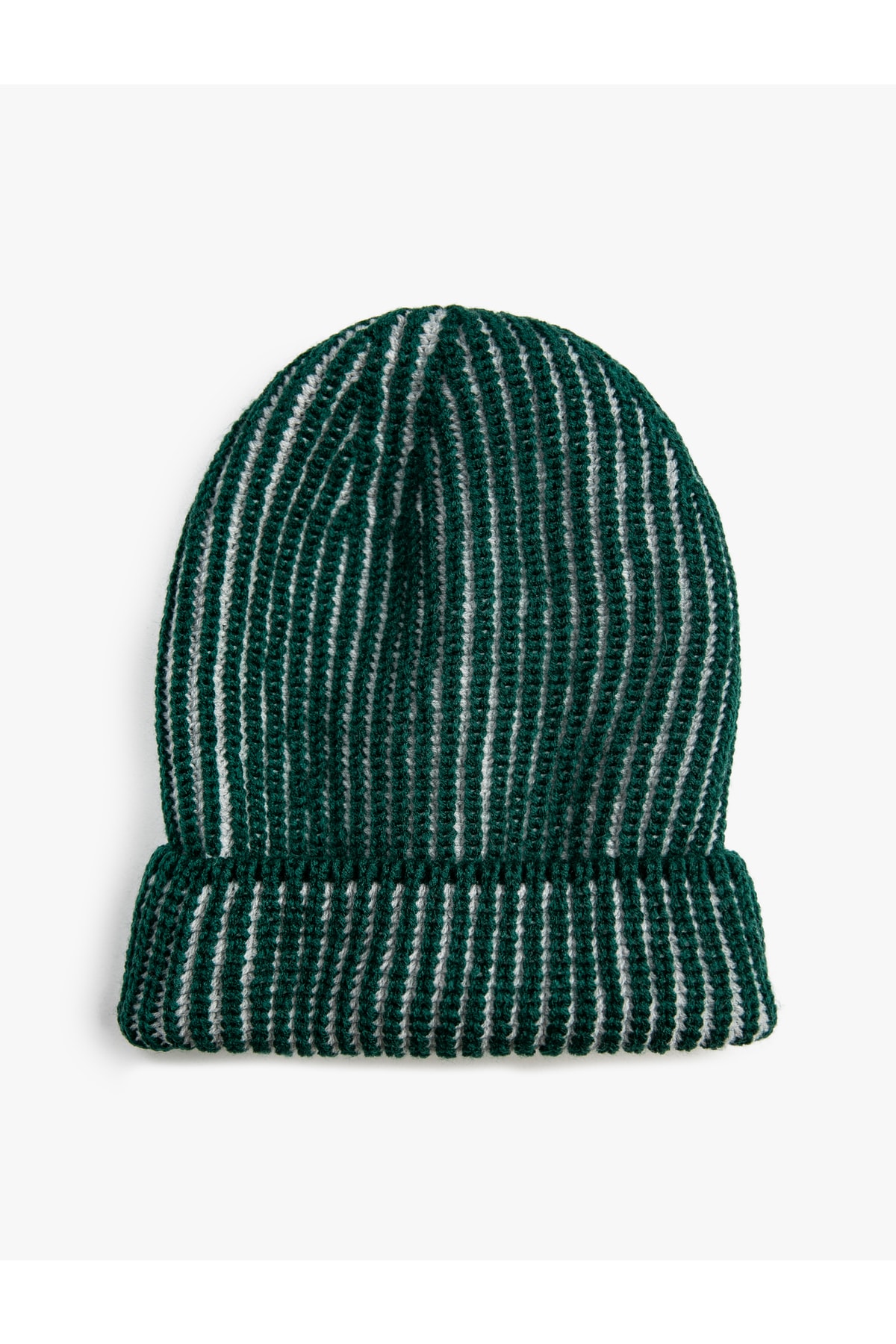 Koton Basic Knit Beanie with Folding Detail