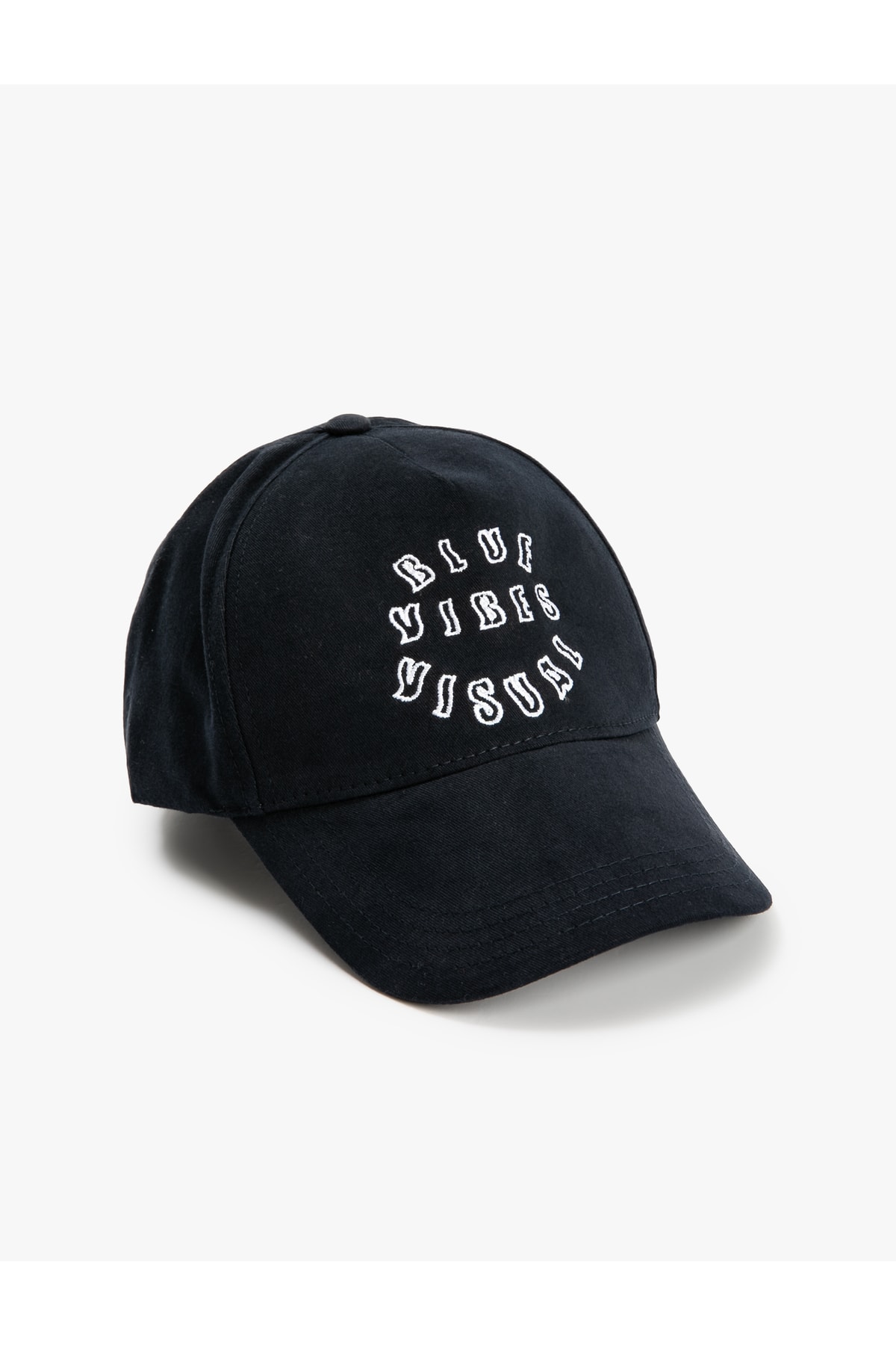 Koton Cap Hat Slogan Embroidered