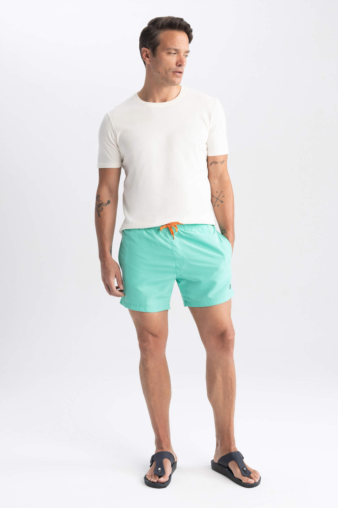 DEFACTO Basic Short Swimming Shorts