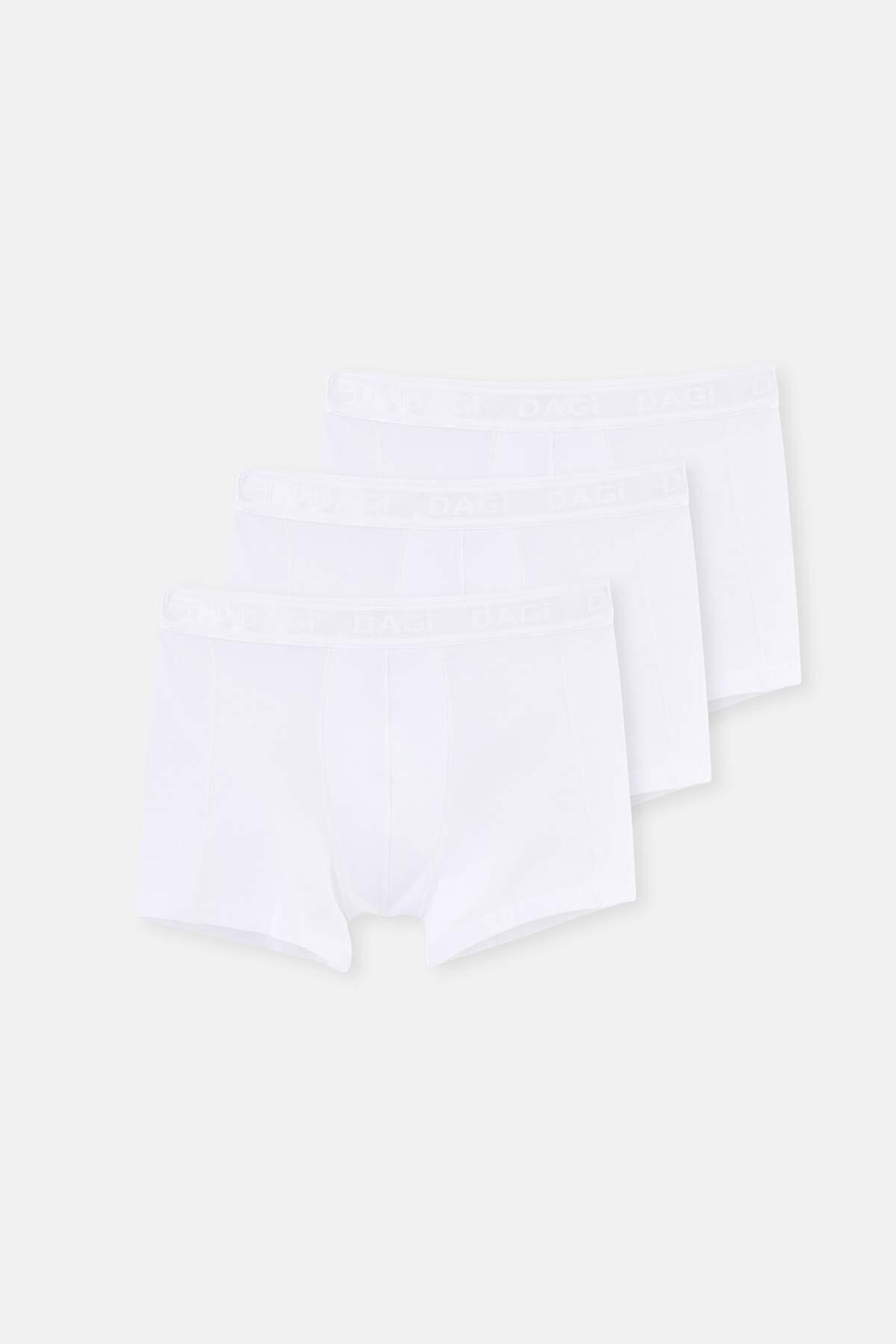Dagi White Modal 3-pack Boxer