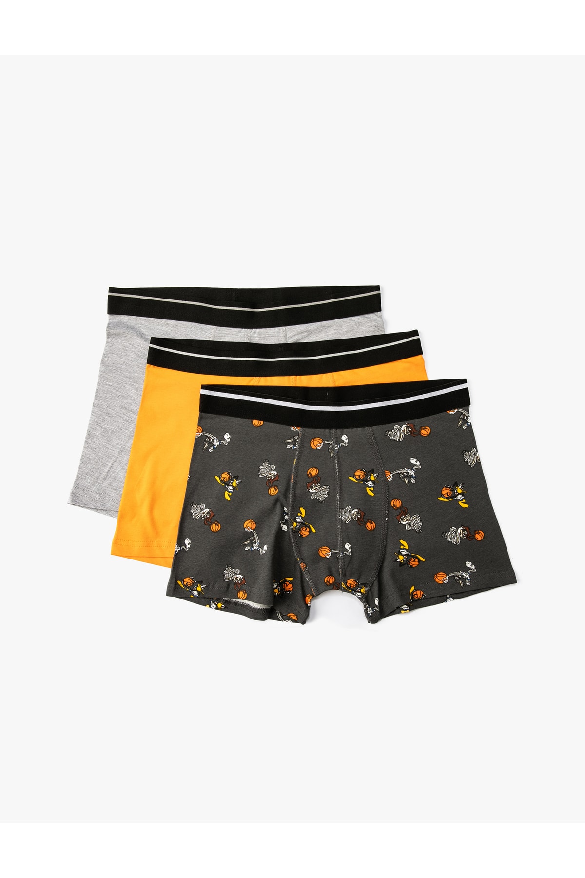 Koton Warner Bros 3-Piece Boxer Set Licensed Printed