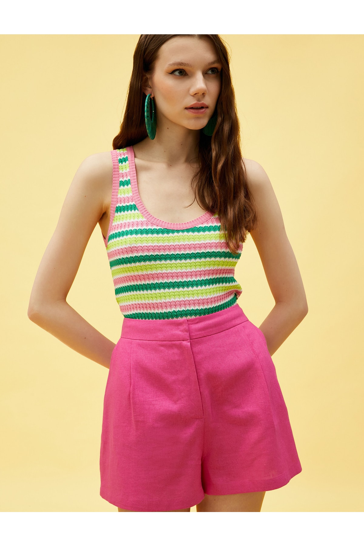 Koton Knitwear U Neck Undershirt