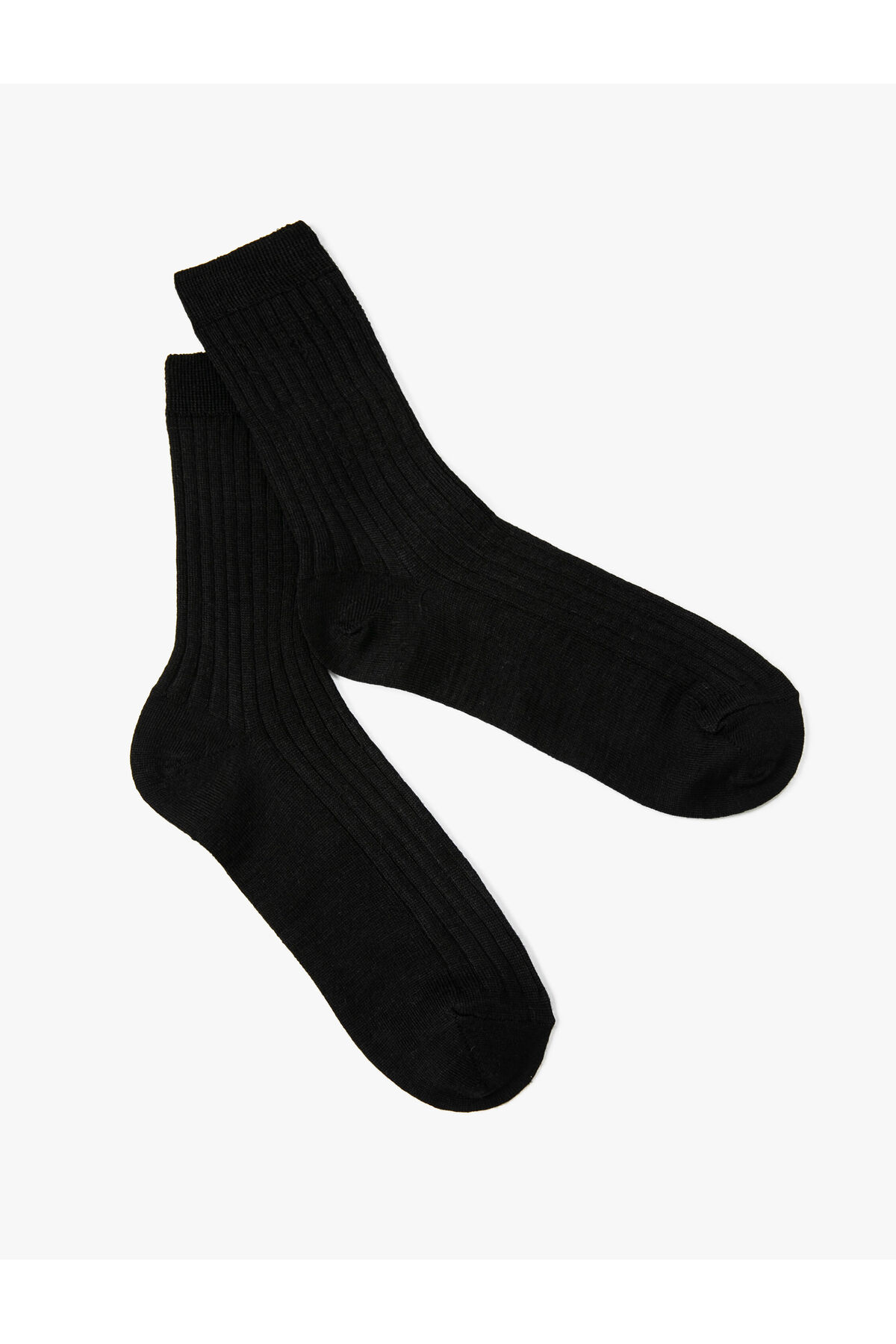 Koton Socket Socks Thick Textured Wool Blend