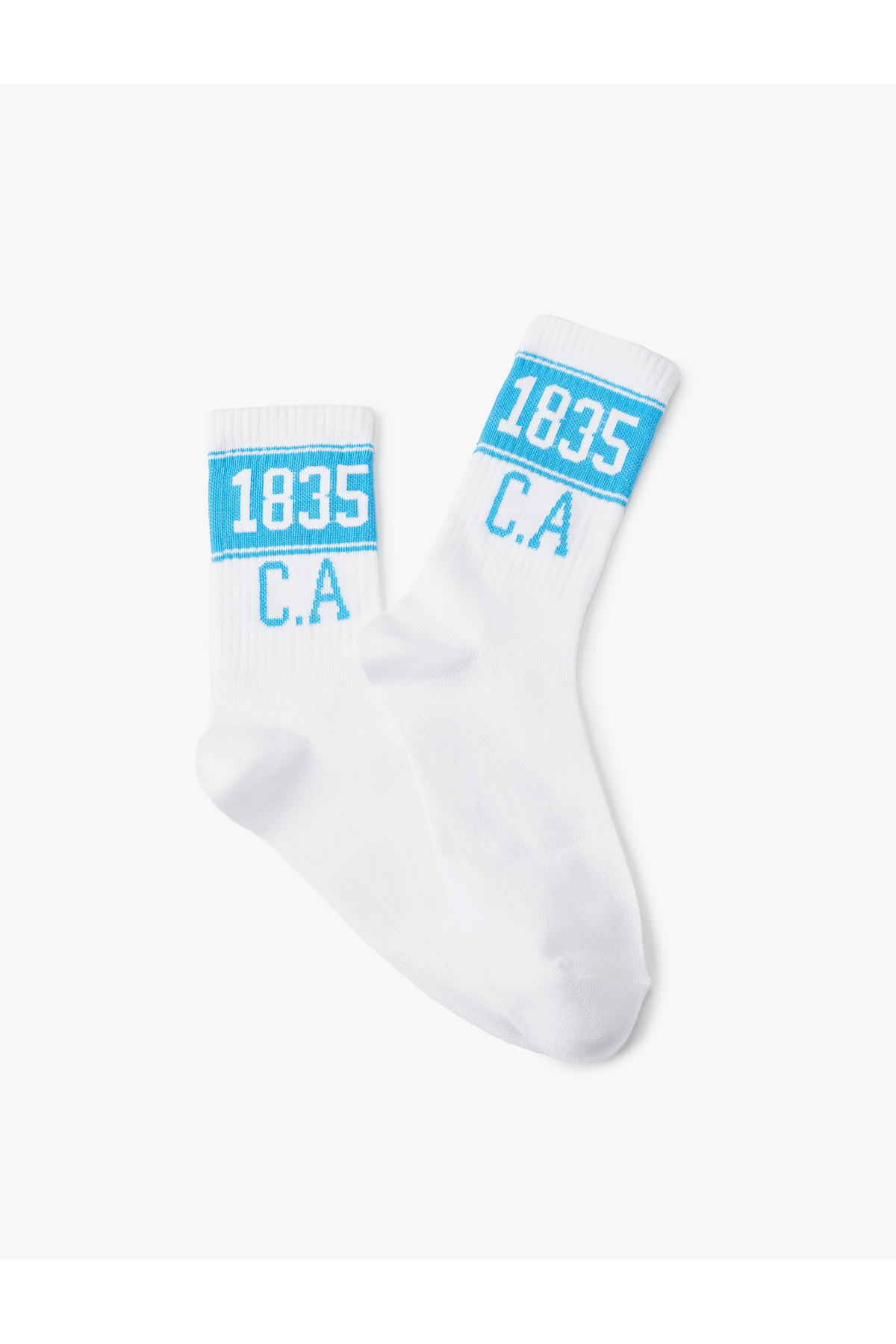 Koton College Socks Motto Patterned