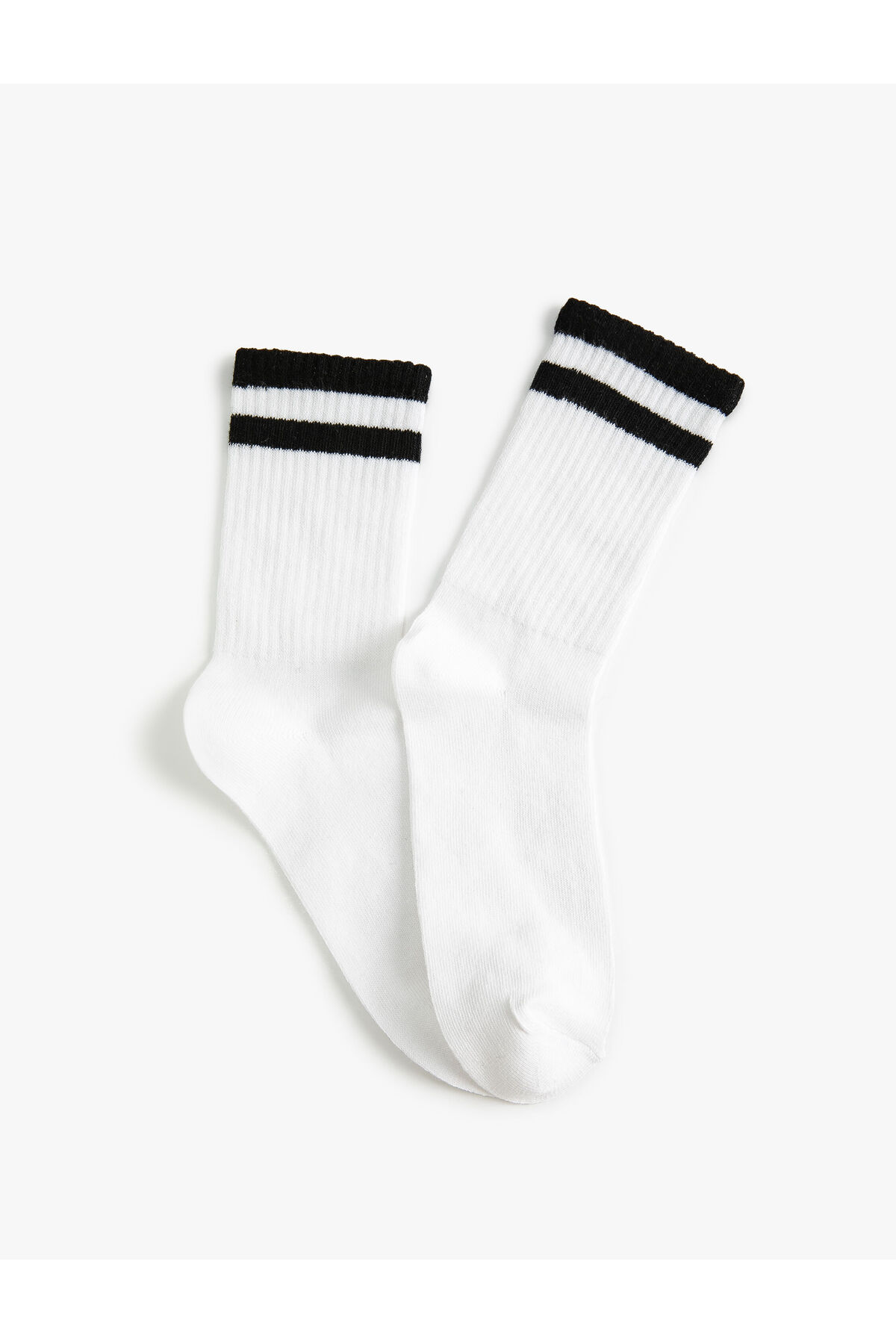 Koton Stripe Patterned College Socks