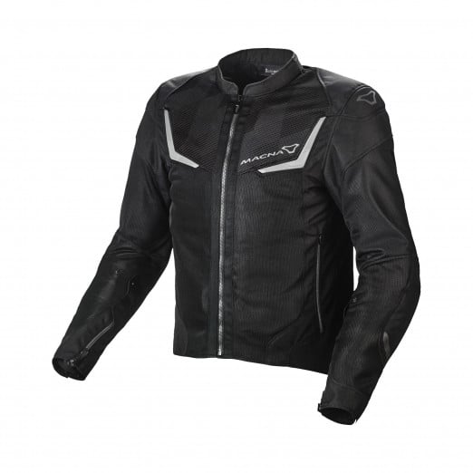 Macna Orcano Schwarz CE Jacke Größe S