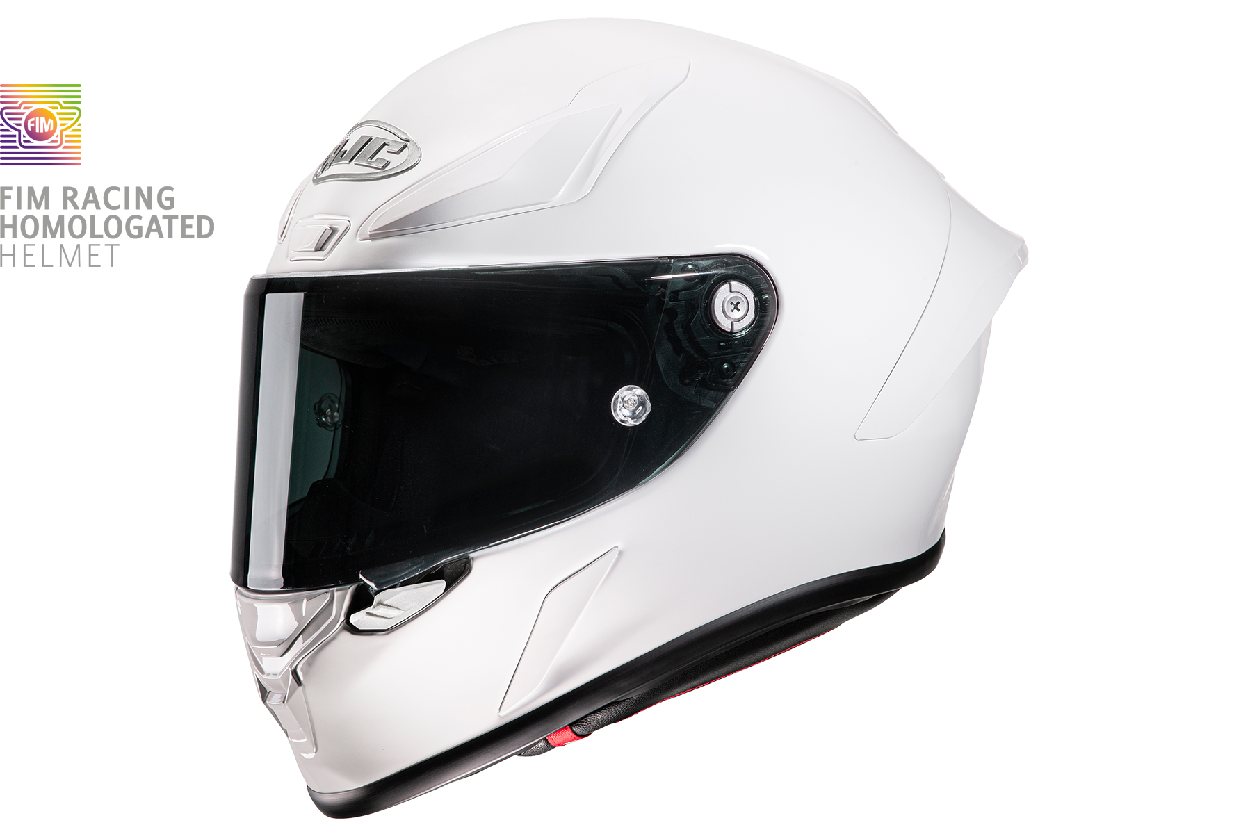HJC RPHA 1 Solid Weiß Integralhelm Größe L