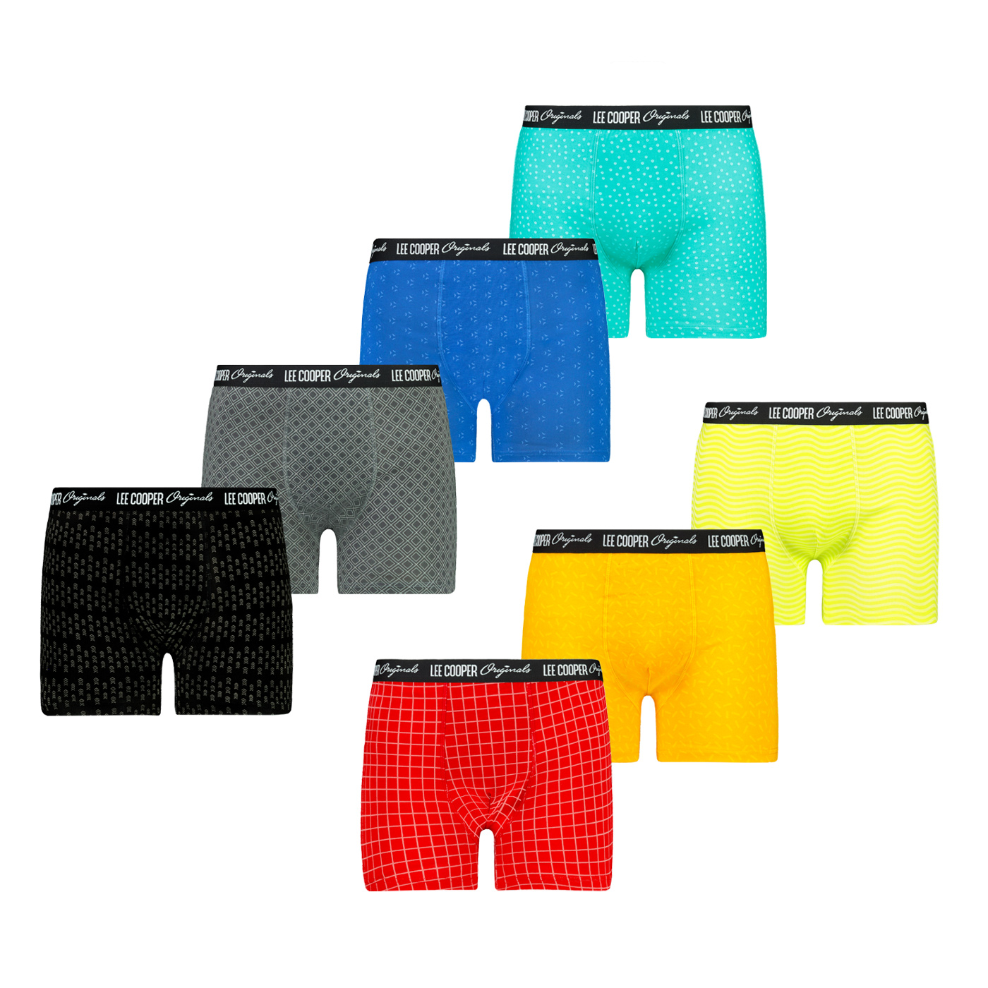 Herren Boxershorts Lee Cooper 7P