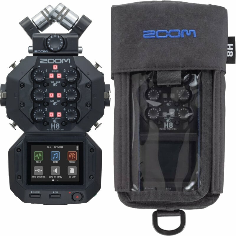 Zoom H8 SET Portable Digital Recorder