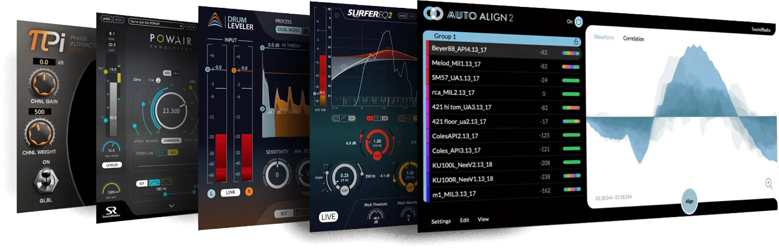 Sound Radix Radical® Bundle 4 (Digital product)