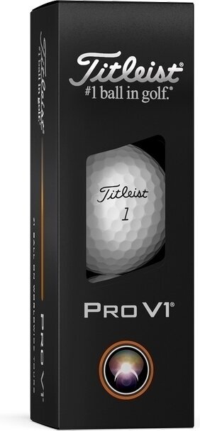Titleist Pro V1 2025 White Basic Golf Balls
