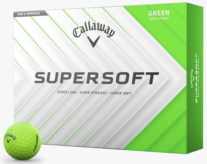 Callaway Supersoft 2025 Matte Green Basic Golf Balls