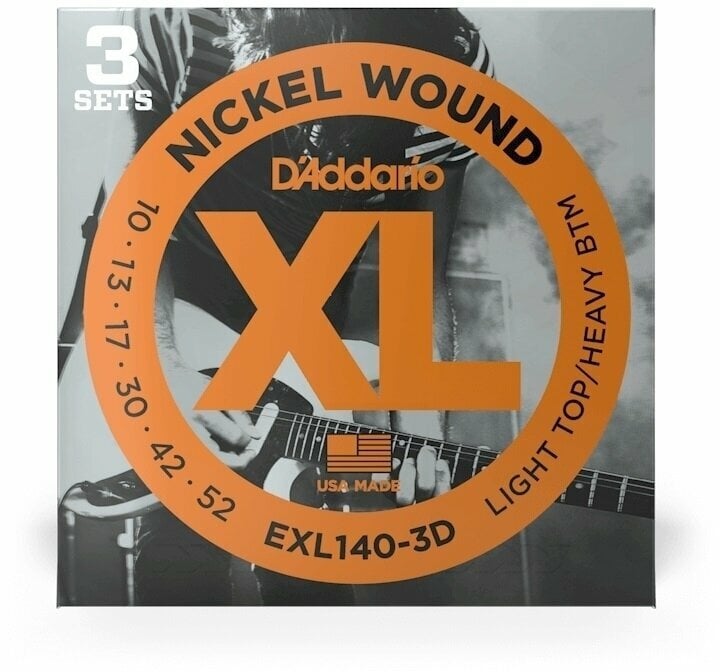 D'Addario EXL140-3D E-guitar strings
