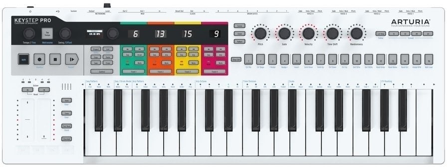 Arturia KeyStep Pro Master Keyboard White
